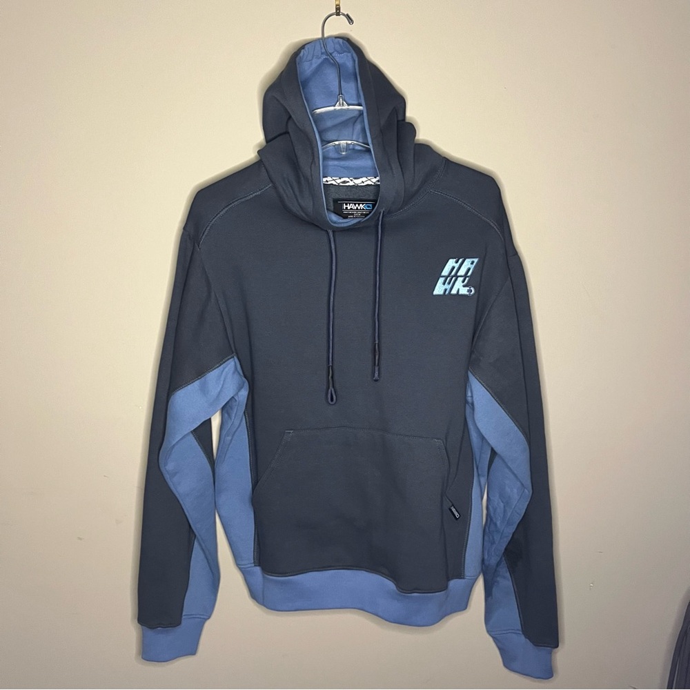 Tony Hawk Two-Tone Blue Hoodie